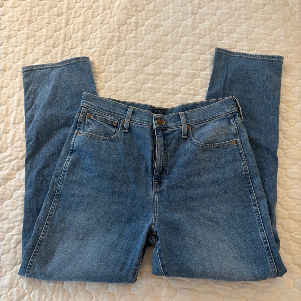 J. Crew Blue Straight Leg Women Jeans
